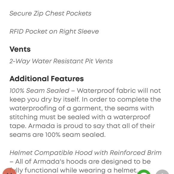 Armada Snowboard/Ski Shell - Picture 14 of 17